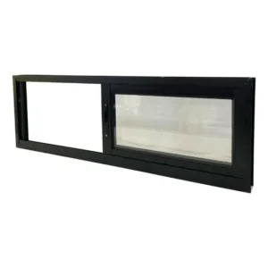 Janela De Correr, Vitrô 2 Folhas 60x100 Preto L. Suprema