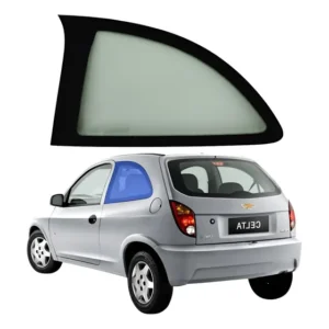 Vidro Janela Fixa Traseira Lado Esquerdo Celta 2000 Até 2016