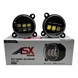 Par Farol De Milha Asx Volkswagen 12-60v 5.000 Lm 40w 6000k