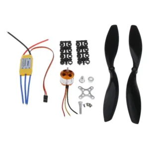 1000kv Motor E 30a Esc E Hélice Conjunto Peças Avião Diy