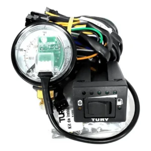 Comutadora Gnv Caixa+chicote+manometro Tury T1000 Completa