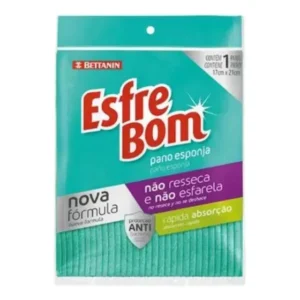 Pano Esponja Esfrebom 1 Unidade 17cm por 21cm Bettanin