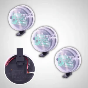 3 Rele Fotocelula Bivolt Qr51 C/ Base Qualitronix Iluminação