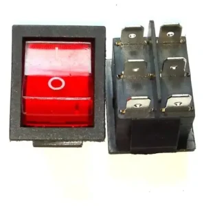Interruptor Chave Gangorra On-off 6 Pinos 30a 250v Lede