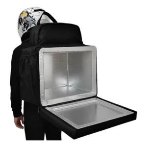 Mochila Motoboy Laminada Preto