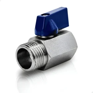 Válvula Registro Mini Esfera Macho X Fêmea 1/2 Água Ar