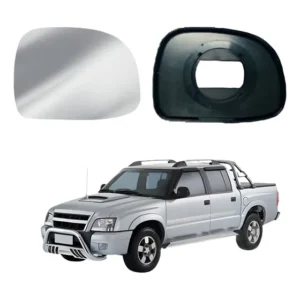 Lente Vidro Retrovisor C/ Base S10 Blazer Silverado 95/11 Ld