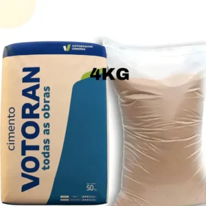 Cimento Votoran + Areia Reparos Acabamentos Kit 4kg