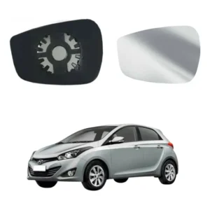 Lente + Base Retrovisor Hb20 2013 A 2019 Esquerdo Convexa