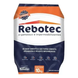 Rebotec Argamassa E Impermeabilizante Hidrofugante 10kg