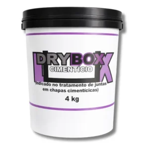 Massa Para Tratamento De Juntas Placa Cimenticia 4kg Drybox