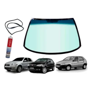 Vidro Dianteiro Fiat Strada Até 2012 / + Borracha + 1 Cola