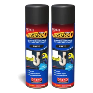 Spray Emborrachado Impermeabilizante Vedatudo 400ml Kit 2 Un