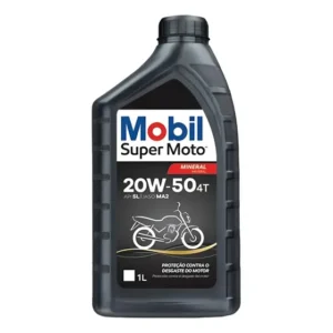 Oleo 20w50 Para Moto Óleo Lubrificante Mineral Mobil 1 Litro