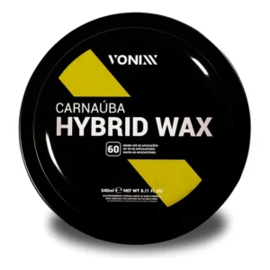 Cera Automotiva Carnaúba Vonixx Hybrid Wax 240ml Proteção e Brilho