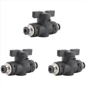 Válvula De Conexão De Pressão De 4 Mm, Esfera, Controle De F