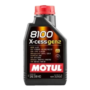 Óleo de motor 8100 X-cess gen2 5w-40 carros, picapes e suvs 1 unidade