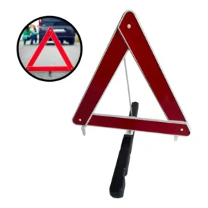 Triângulo Sinalização Carro Automotivo Emergência Universal