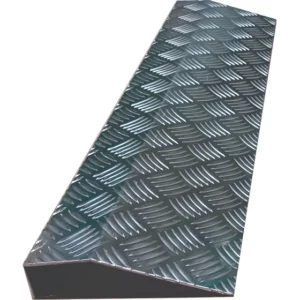 Rampa Degrau Fixa Em Aluminio Xadrez Modelo Rdf 800/300 Alx