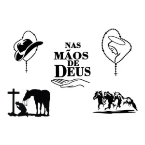 Adesivos Country Para Carros Caminhonetes Kit Com 6 Unidades