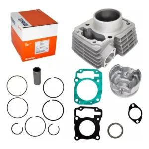 Kit Camisa Pistão Anel Cg 150 Titan Ks 2008 Metal Leve Junta