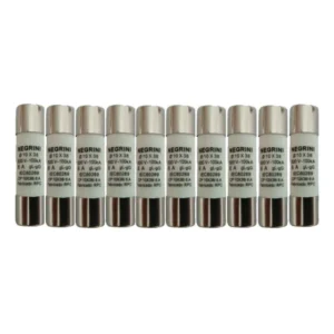 Fusível Cartucho Porcelana 10x38 Gl/gg Retardado - 6a 10 Pç Gama De Voltagem 500v