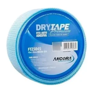 Fita Tela Drytape Premium 100m X 48mm Dryall E Cimentícias.