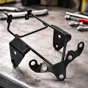 Suporte De Farol Aranha Preto Titan150 Ks/es 2004 A 2008