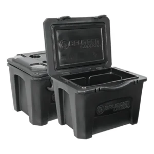 Caixa Térmica Brudden Náutica Cooler 30L Preta Porta-Copos 24 Latas