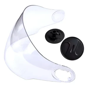 Viseira New Liberty 3 Cristal + Par Reparo Fixador