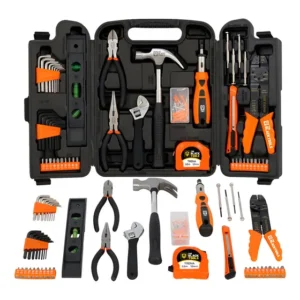 Kit De Ferramentas Combinadas Sparta 129peças Do 129 Peças - Preto