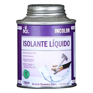Fita Isolante Líquida Biolub 225ml Incolor Resistência Água