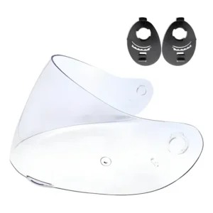 Viseira Capacete Cristal Fly F7 F8 + Par Reparo Lateral F