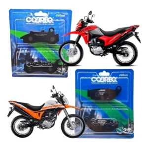 Kit Par Pastilhas Freio Honda Bros 160 2018 A 2024 Essd Cbs