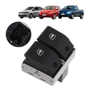 Botão Duplo Vidro Elétrico Gol Saveiro G5 G4 G6 G7 Spacefox