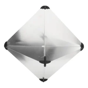 Refletor De Radar Marinho Tipo Octaédrico De Alumínio