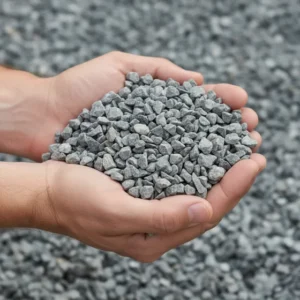 Pedra Brita N. Zero Cinza Para Jardim Genérica 3 Kilos