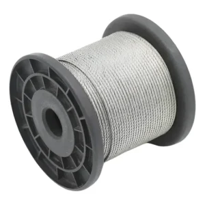 30 Metros Cabo De Aço 1/8 4,8m 6x7 Af Revestido Pvc Cristal