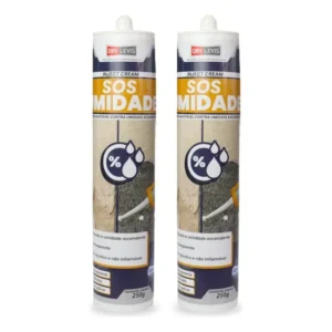Kit 2 X Sos Umidade Bisnaga Anti Umidade 250g - Bege