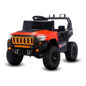 Jipe Elétrico Infantil 12V Bang Toys Titan XR c/ Controle Remoto Vermelho