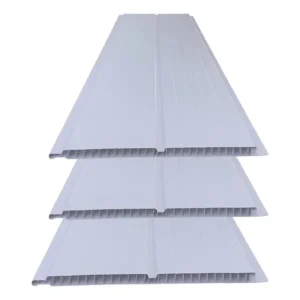 Forro PVC Branco Gelo 8mm 20cm x 3m Térmico Acústico 6m² Bariri