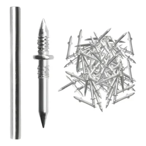 Prego Fixação Rodape E Guarnição 100pc Com Batedor 2 Mm 2.5 Cm