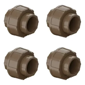Kit 4 Unidades União Soldável 50mm Tigre