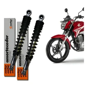 Par Amortecedor Cg Fan Titan 160 2016 2017 Cofap Original