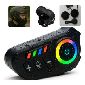 Fone De Ouvido Comunicador Sem Fio Para Capacete