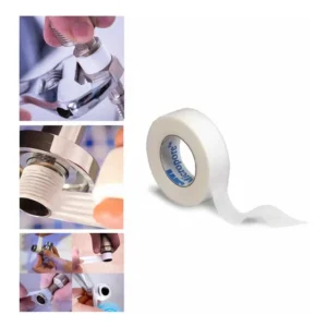 Fita Veda Rosca 5mx18mm Tubos Conexões Pvc E Metal - Canos
