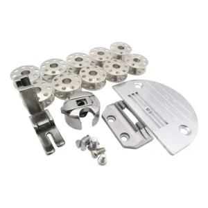 Kit Chapa Dente Calcador Caixa Bobina P/ Reta Industrial