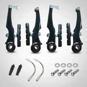 Par De Freio V Break Cantilever Nylon Preto Sapata Orbital