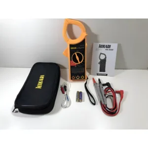 Alicate Amperímetro Hikari HA-3500 True RMS Corrente DC/AC Capacitância NCV