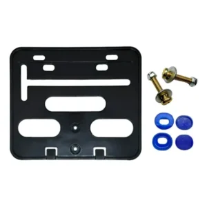 Suporte Protetor Moldura Proteção De Placa Moto Mercosul